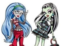 Игра Книга за боење за Monster High  онлајн