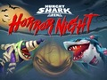 Игра Хорор ноќ на гладната ајкула арена  онлајн