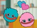 Игра Поврзете ги Хаги и Киси  онлајн