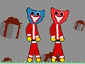 Игра Божиќ на Huggy Bros  онлајн