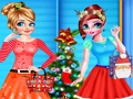Игра BFF Божиќно кревање  онлајн