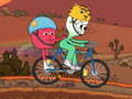 Игра Ден на BMX на јаболко и кромид  онлајн
