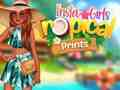 Игра Тропски отпечатоци на Insta Girls  онлајн