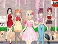 Игра Игра за облекување на аниме девојки  онлајн