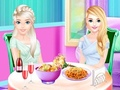 Игра Вкусен ручек на сестрите  онлајн