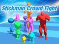Игра Стикмен борба со толпата  онлајн