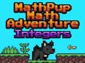 Игра MathPup Математички авантуристички цели броеви  онлајн