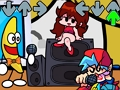 Игра Петочна вечер Funkin' VS Танцување банана: лопатка за мозочна игра  онлајн