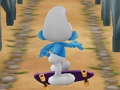 Игра Штрумфовите Skate Rush  онлајн