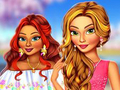 Игра Изглед на фестивалот на цутот на црешите на BFFs  онлајн