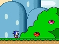 Игра Sonic во Super Mario World  онлајн
