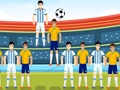 Игра Бразил Аргентина  онлајн