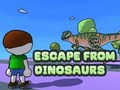 Игра Бегство од диносаурусите  онлајн