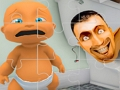Игра Сложувалки за тоалет Skibidi  онлајн