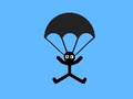 Игра Слетување Stickman  онлајн