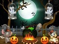 Игра Спасување на духови близнаци за Ноќта на вештерките  онлајн