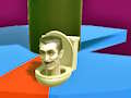 Игра Skibidi тоалетен хеликс 3D онлајн