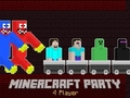 Игра Играч на MineCraft Party 4  онлајн