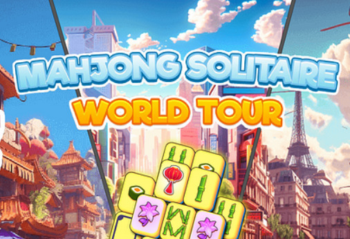 Игра Mahjong Solitaire: Светска турнеја  онлајн