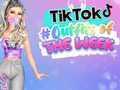 Игра ТикТок Облеки на неделата  онлајн