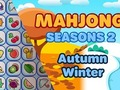 Игра Mahjong сезони 2 есенска зима  онлајн