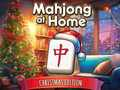 Игра Божиќно издание Mahjong дома  онлајн