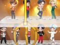 Игра Машина за канџи BTS Chibi  онлајн