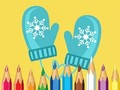 Игра Боенка: Симпатична зимска облека  онлајн