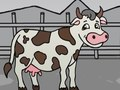 Игра Помогнете им на гладните крава и коза  онлајн