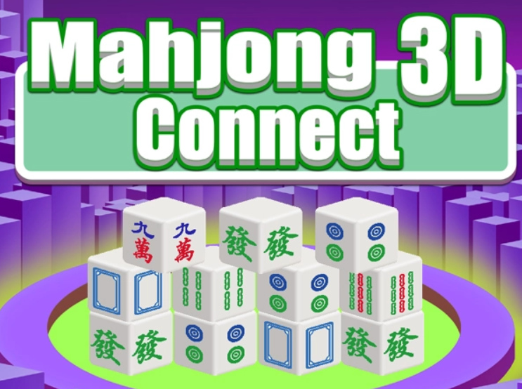 Игра Mahjong врска 3D  онлајн
