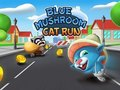 Игра Сина печурка мачка трчање  онлајн