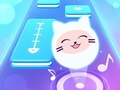 Игра Музичка мачка! Плочки за пијано игра 3D  онлајн