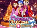 Игра Божиќно селфи на принцезата  онлајн