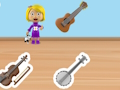 Игра World of Alice Shapes of Music Instruments  онлајн