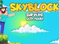 Игра Skyblock преживее со Noob!  онлајн