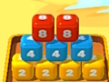 Игра Синџир коцка 2048: 3Д игра за спојување онлајн