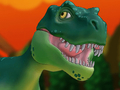 Игра Dino Run: Лава  онлајн