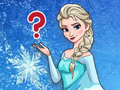 Игра Детски квиз: Што знаете за Frozen?  онлајн