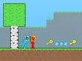 Игра Оган и вода Stickman  онлајн