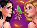 Игра Накит со манжетни за уши со пеперутка  онлајн
