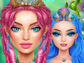 Игра Mermaidcore шминка  онлајн