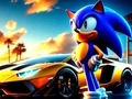 Игра Sonic Run за Lamborghini  онлајн