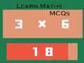 Игра Научете MCQ по математика  онлајн