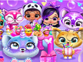 Игра Сложувалка: Семејство Fluvsies  онлајн