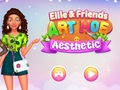 Игра Ellie & Friends Art Hoe Esthetic  онлајн