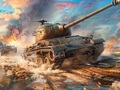 Игра Борбени тенкови Огнена бура  онлајн