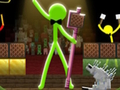 Игра FNF Rush E: Анимација наспроти. Minecraft  онлајн