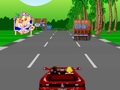 Игра Луд летен автомобил  онлајн