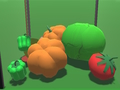 Игра Спојување на 3D овошје  онлајн