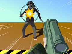 Игра Спојување на пиштол Fps пукање зомби  онлајн